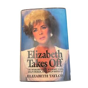 Elizabeth Taylor Hardcover Book Elizabeth Takes Off